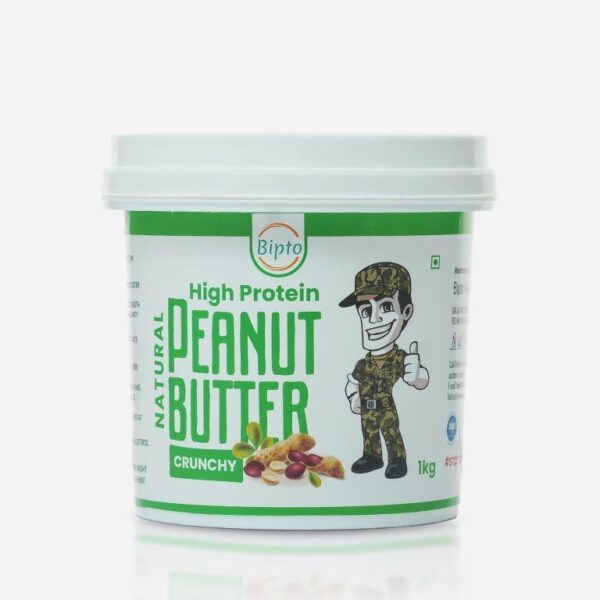 Natural Peanut Butter Crunchy – 1kg